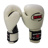 Specimen Centurion White Boxing Gloves.